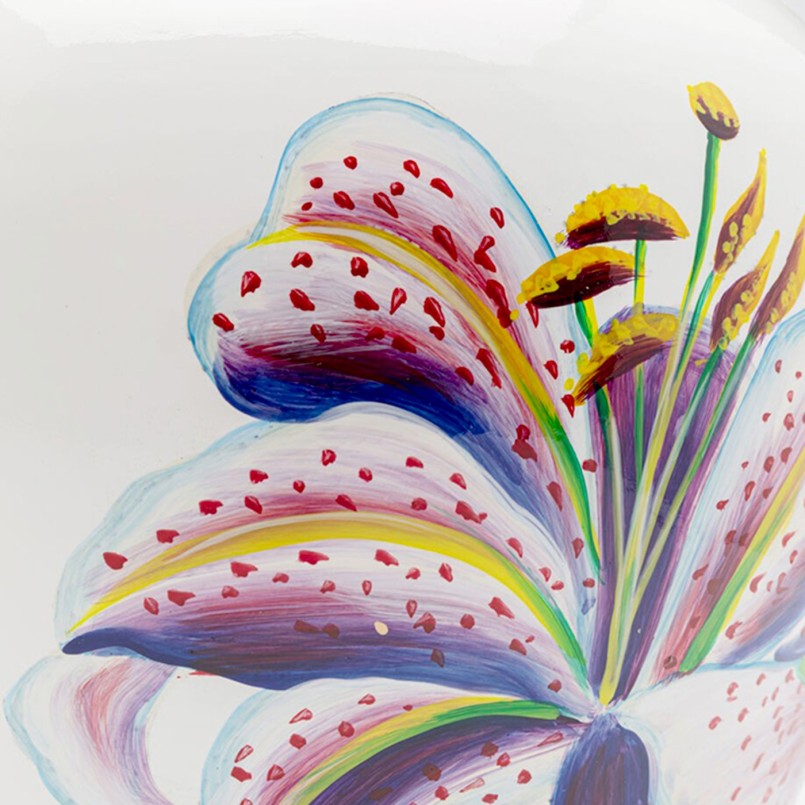 Box lillies pink 28cm Kare Design