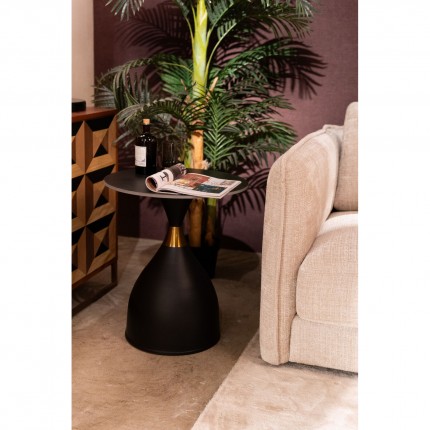 Side Table Wish black Ø50cm Kare Design