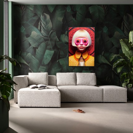 Schilderij LED Fancy blond 55x75cm Kare Design