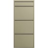 Meuble à chaussures Paolo 3 Plus 1 khaki (MO)
