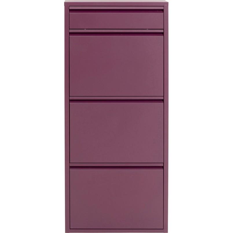 Meuble à chaussures Caruso 3 Plus 1 berry (MO)