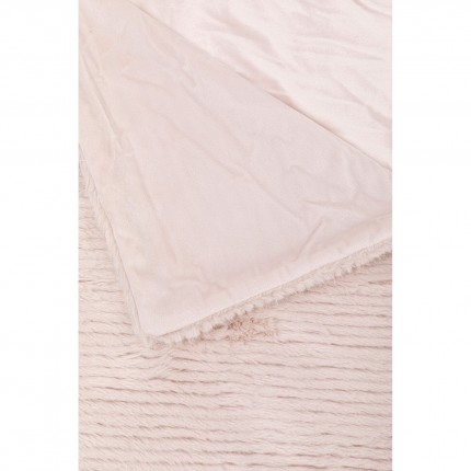 Blanket Mika 200x150cm pink beige Kare Design