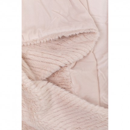 Blanket Mika Light 200x150cm pink beige Kare Design