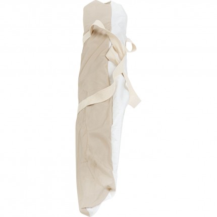 Parasol stripes beige and white Ø220cm Kare Design