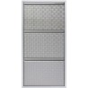 Schoenenkast Caruso grijs 3 laden Kare Design