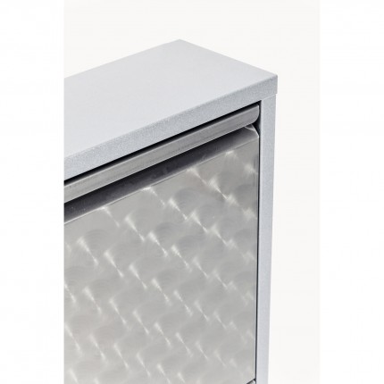 Schoenenkast Caruso grijs 3 laden Kare Design