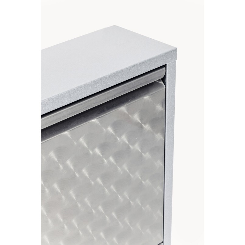 Schoenenkast Caruso grijs 3 laden Kare Design