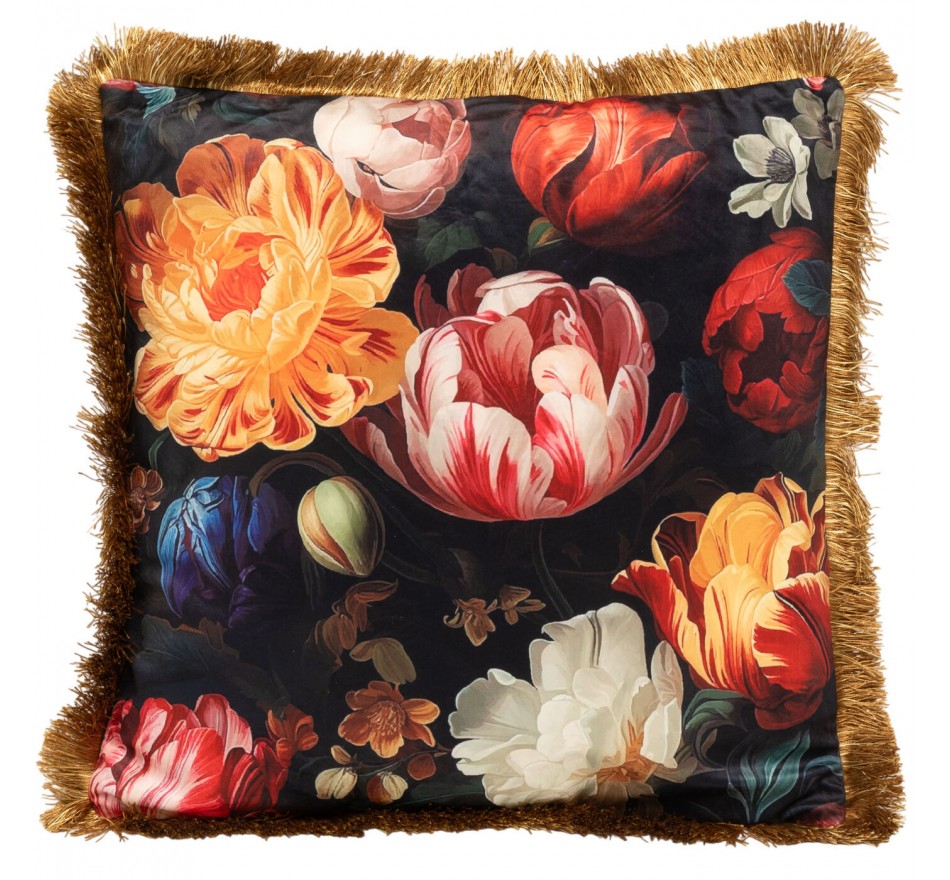 Cushion Fringe peony Kare Design