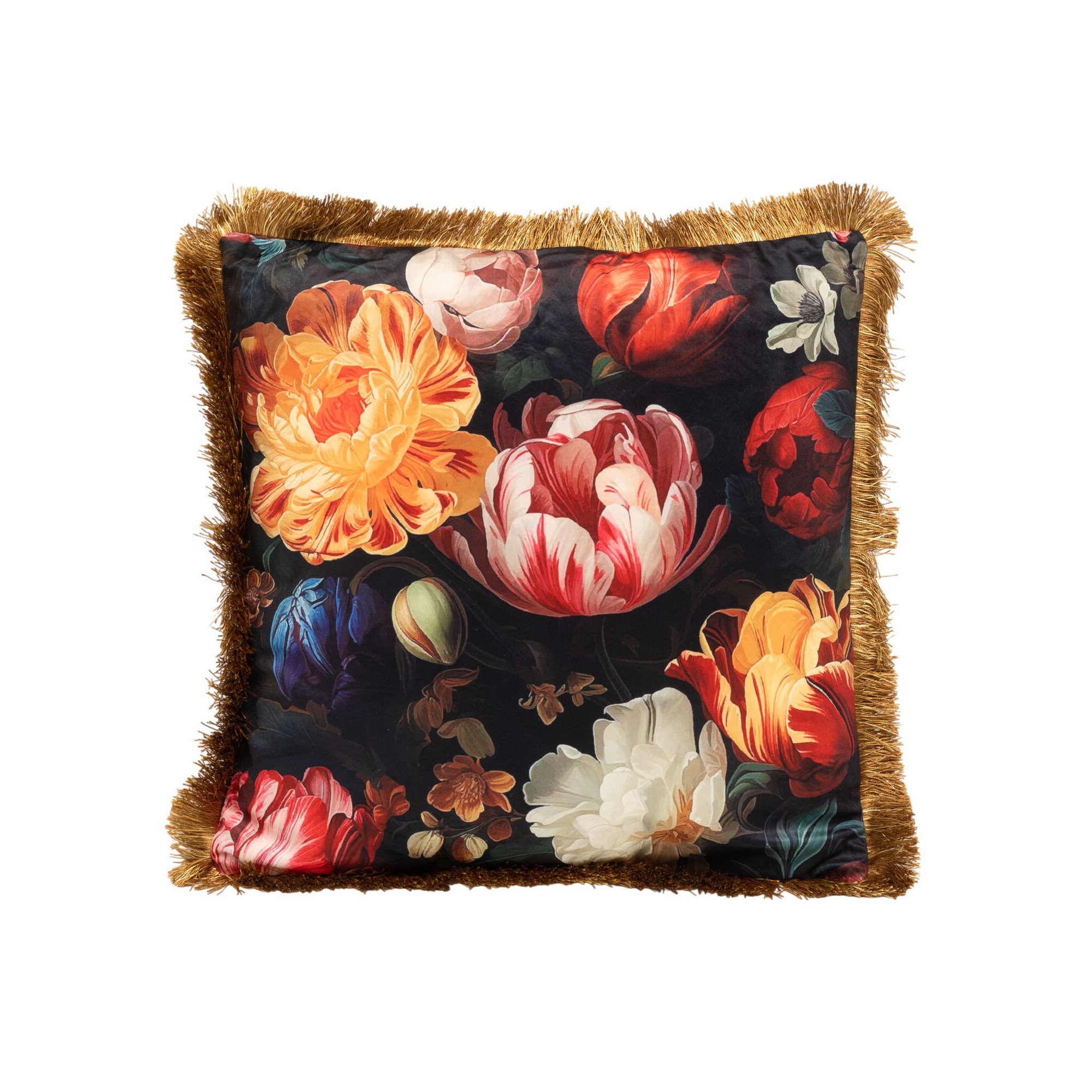 Cushion Fringe peony Kare Design
