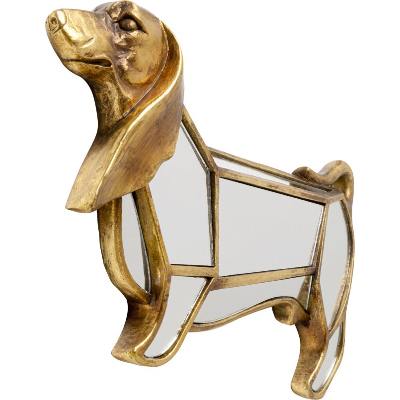 Décoration murale Dog Mirror 38x22cm