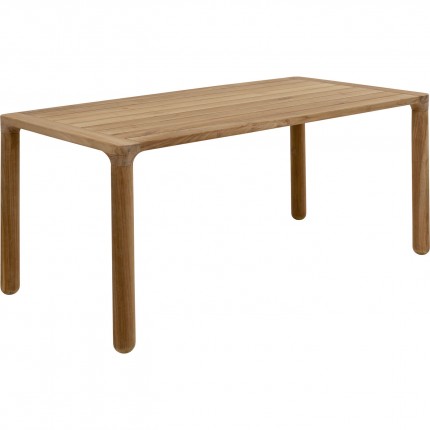 Tuinmeubilair Bella tafel 200x10cm en 6 stoelen Kare Design