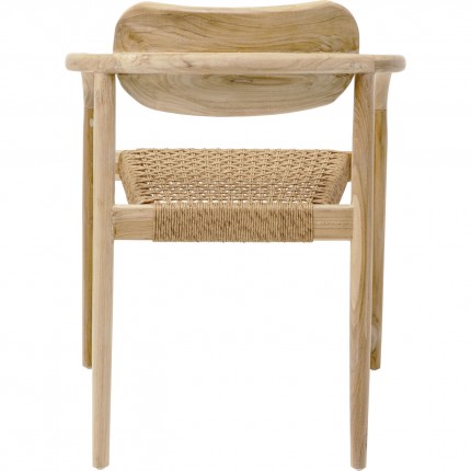 Tuinmeubilair Bella tafel 200x10cm en 6 stoelen Kare Design