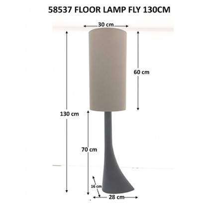 Vloerlamp Fly 130cm Kare Design