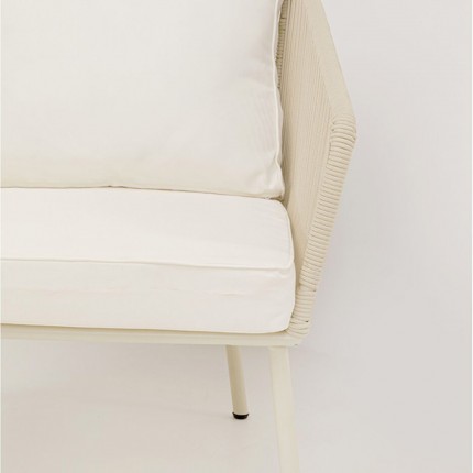 Tuinmeubilair Elba 4-Zits creme Kare Design