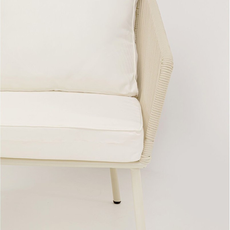 Tuinmeubilair Elba 4-Zits creme Kare Design