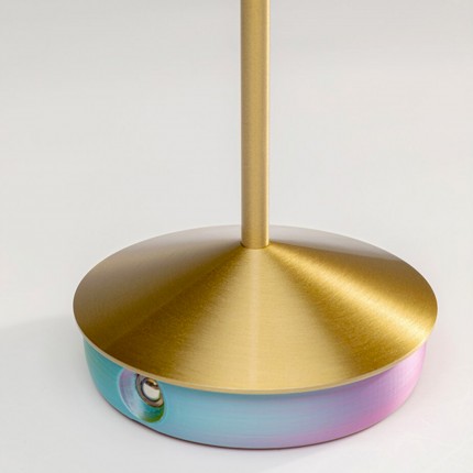 Tafellamp Swirl Sunrise goud Kare Design