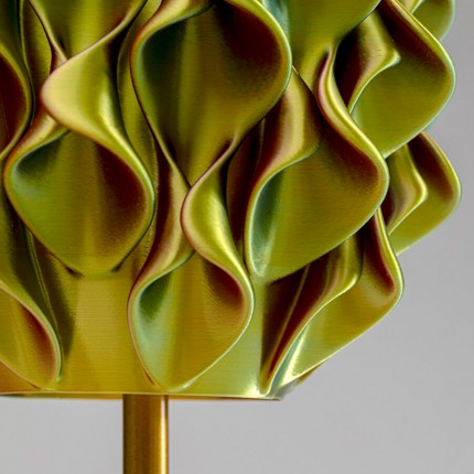 Tafellamp Swirl Sunrise goud Kare Design