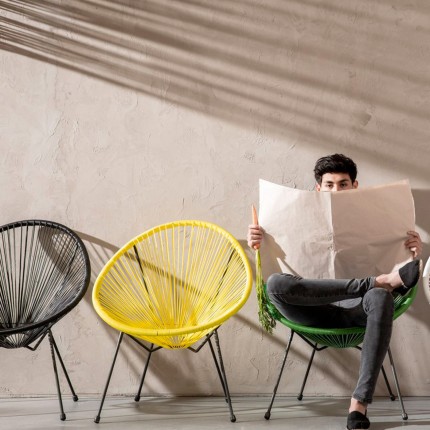 Tuinfauteuil Acapulco groen Kare Design