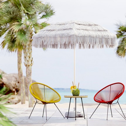 Outdoor Armchair Acapulco red Kare Design