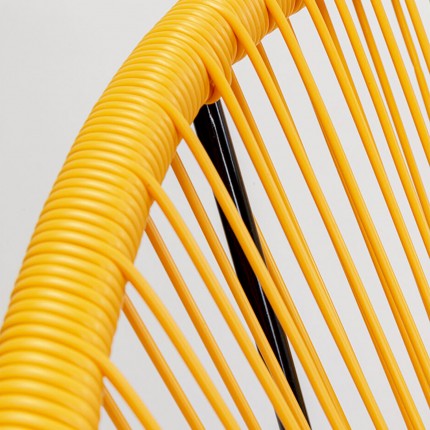 Tuinfauteuil Acapulco geel Kare Design