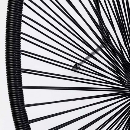 Outdoor Armchair Acapulco Mono black Kare Design