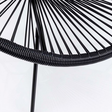 Tuinfauteuil Acapulco Mono zwart Kare Design