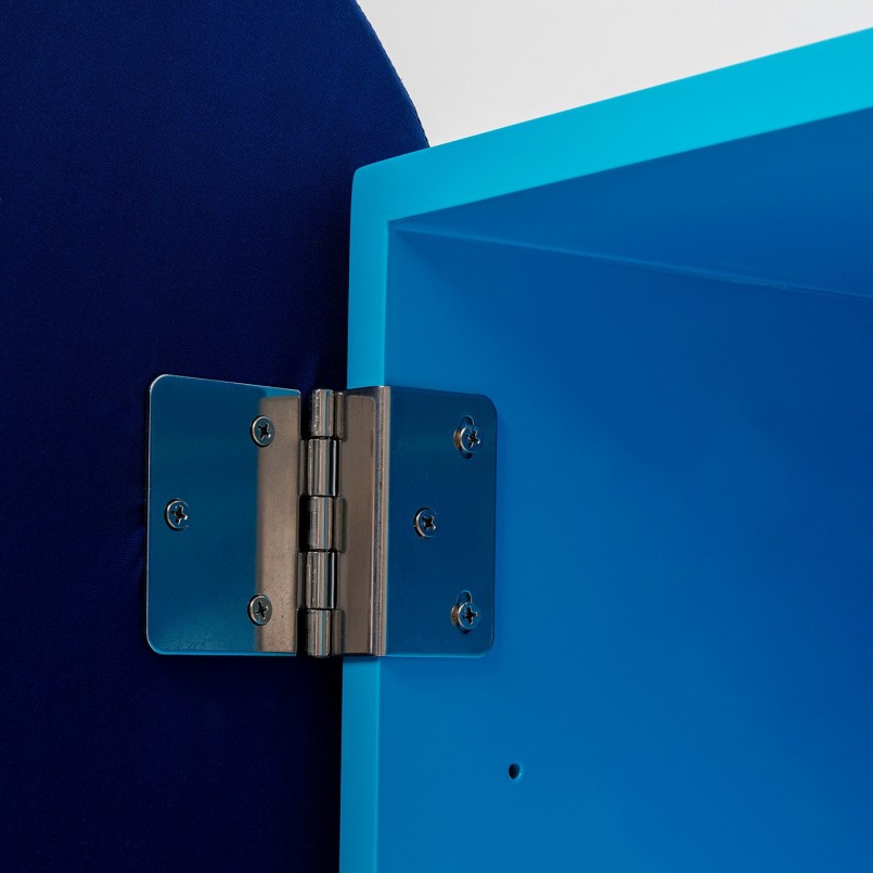 Wall Shelf Nimbus blue Kare Design