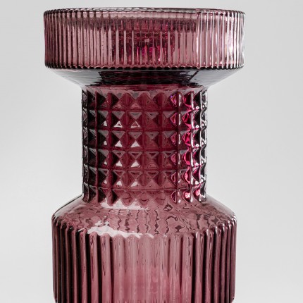 Kandelaar Marvelous Duo grijs roze 49cm Kare Design