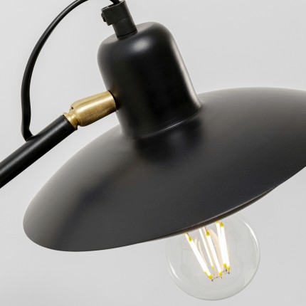 Vloerlamp Speaker Duo 149cm zwart Kare Design