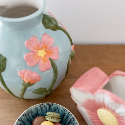 Vase flowers blue Kare Design