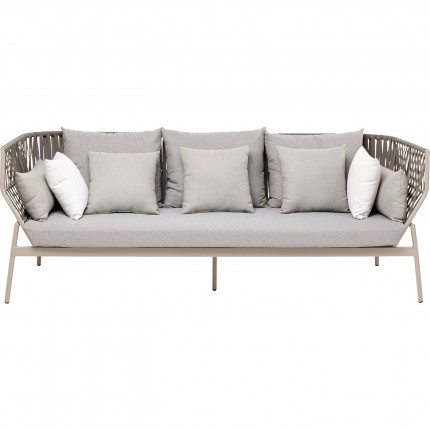 Tuinsofa Formenta 3-Zits grijs Kare Design