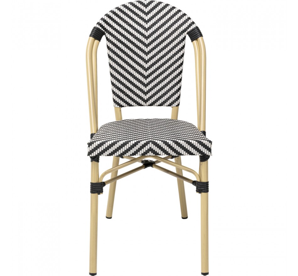 Tuinstoel Montmartre zwart Kare Design