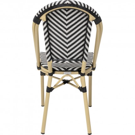 Outdoor Chair Montmartre black Kare Design