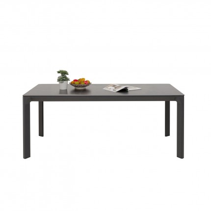 Tuintafel Bari 180x90cm zwart Kare Design