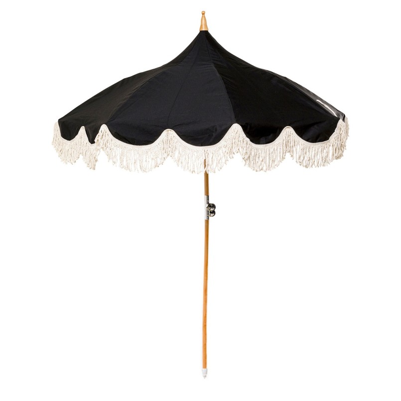Parasol Temple zwart 200cm Kare Design