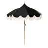Parasol Temple zwart 200cm Kare Design