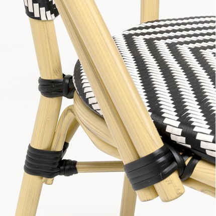 Outdoor Chair Montmartre black Kare Design