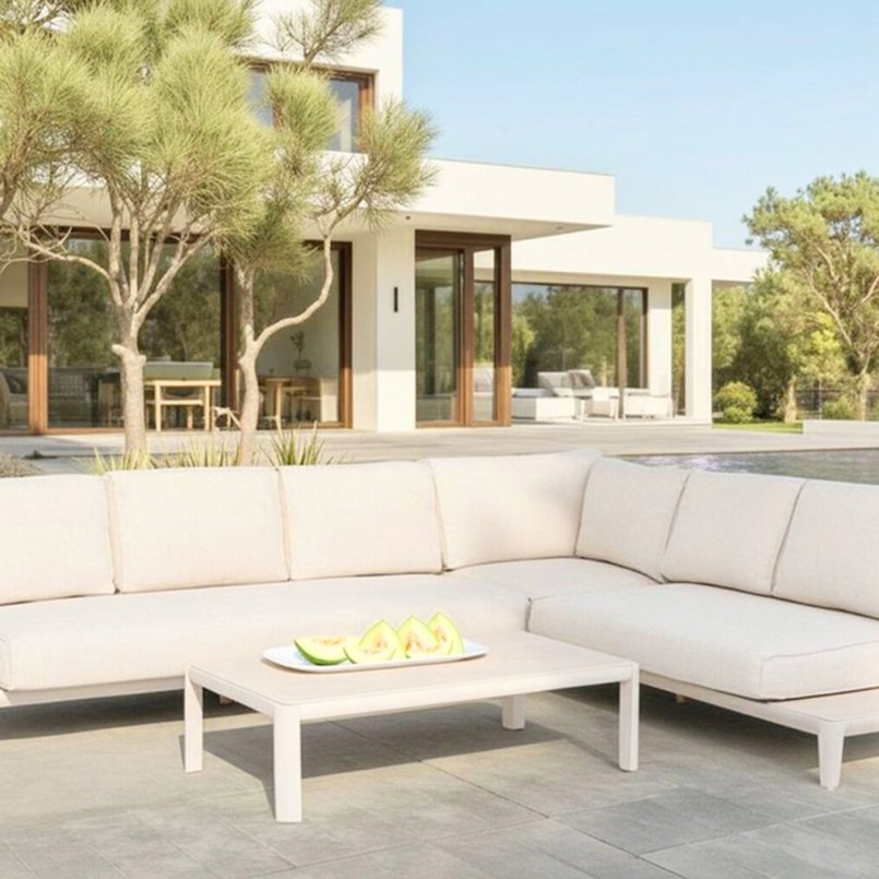 Outdoor Set Mykonos cream Kare Design