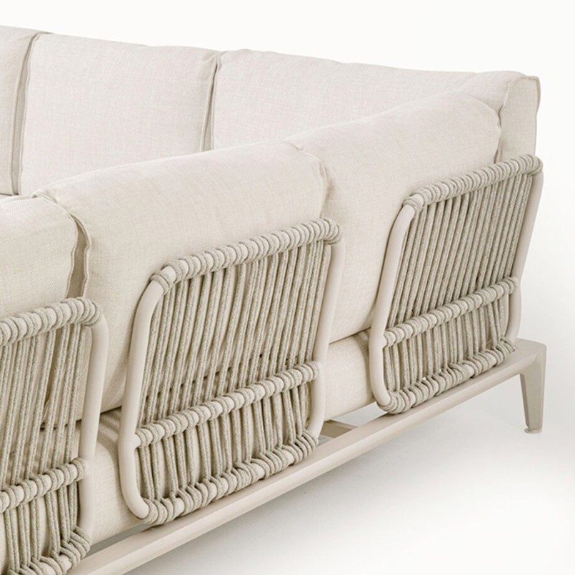 Tuinmeubilair Mykonos creme Kare Design
