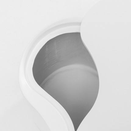 Salontafel Lotus 35cm wit Kare Design