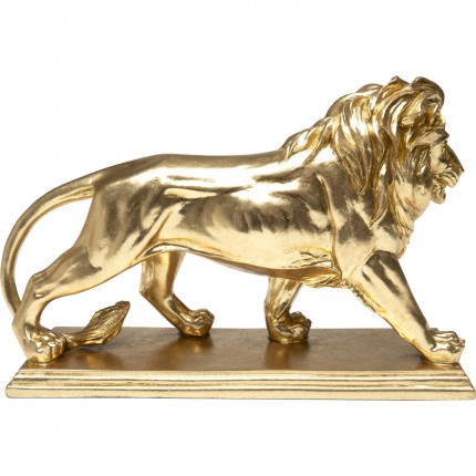 Deco lion gold 31cm Kare Design
