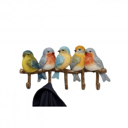 Wand Kapstok vogels 36cm Kare Design