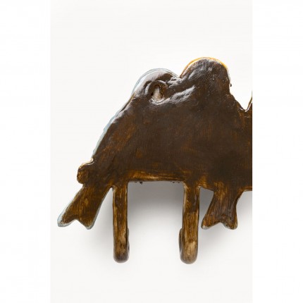 Wand Kapstok vogels 36cm Kare Design