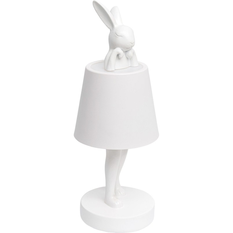 Lampe à poser Animal Rabbit LED blanc 29cm