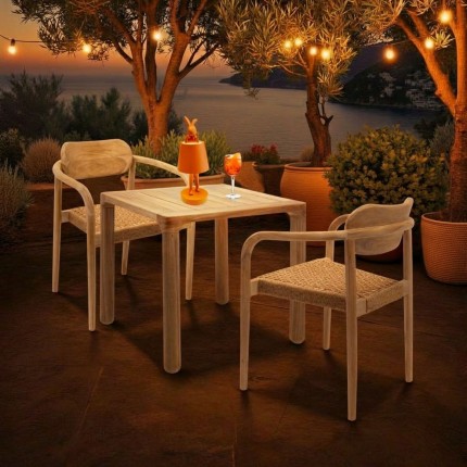 Table Lamp Animal rabbit LED 29cm orange Kare Design