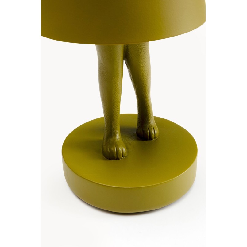 Lampe à poser Animal Rabbit LED vert 29cm