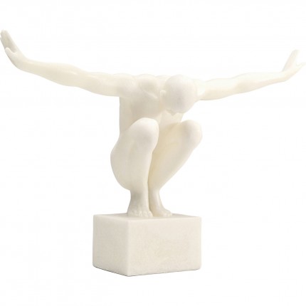 Woonaccessoires Athlet 50cm wit Kare Design