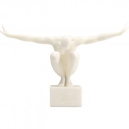 Woonaccessoires Athlet 50cm wit Kare Design