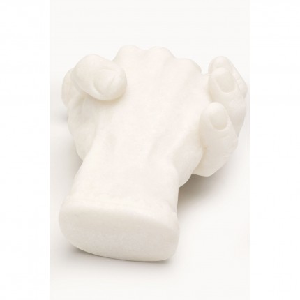 Deco handshake beige 25cm Kare Design