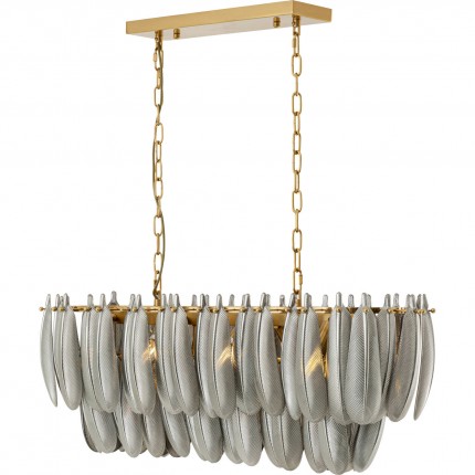 Pendant Lamp feathers 95cm Kare Design